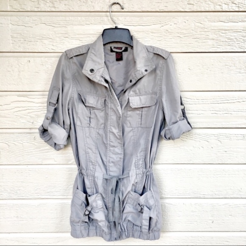 NEW LOOK LIGHT TRENCH JACKET - Picture 2 of 8